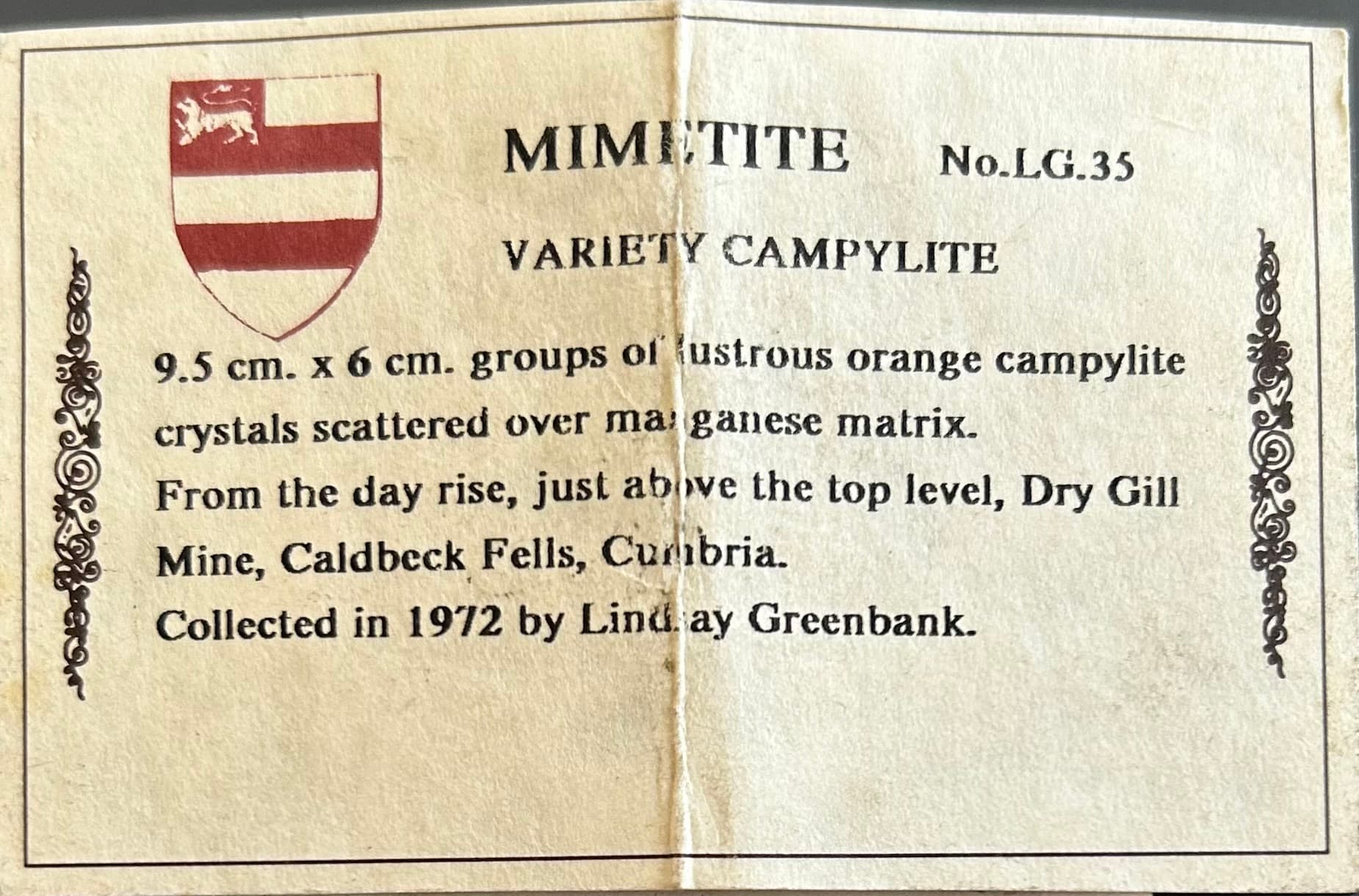 Label photo