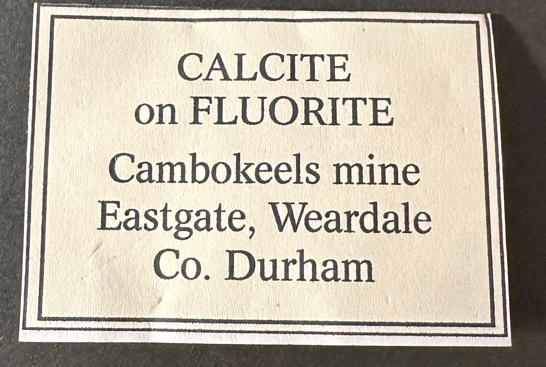 Label photo