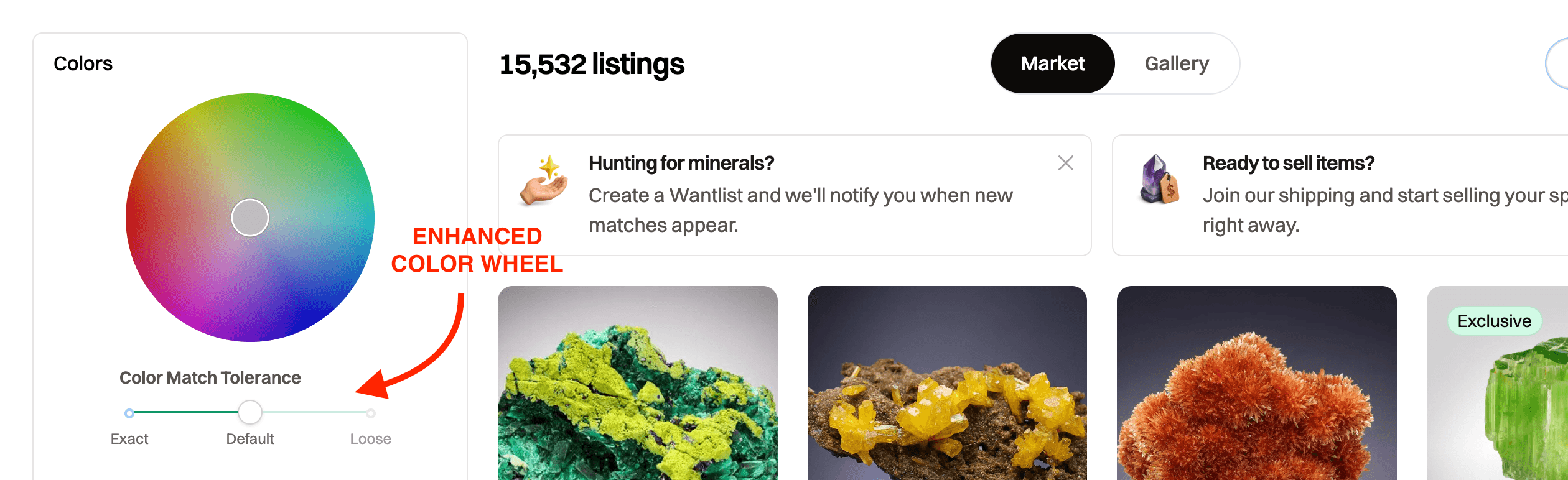 Enhanced Color Search