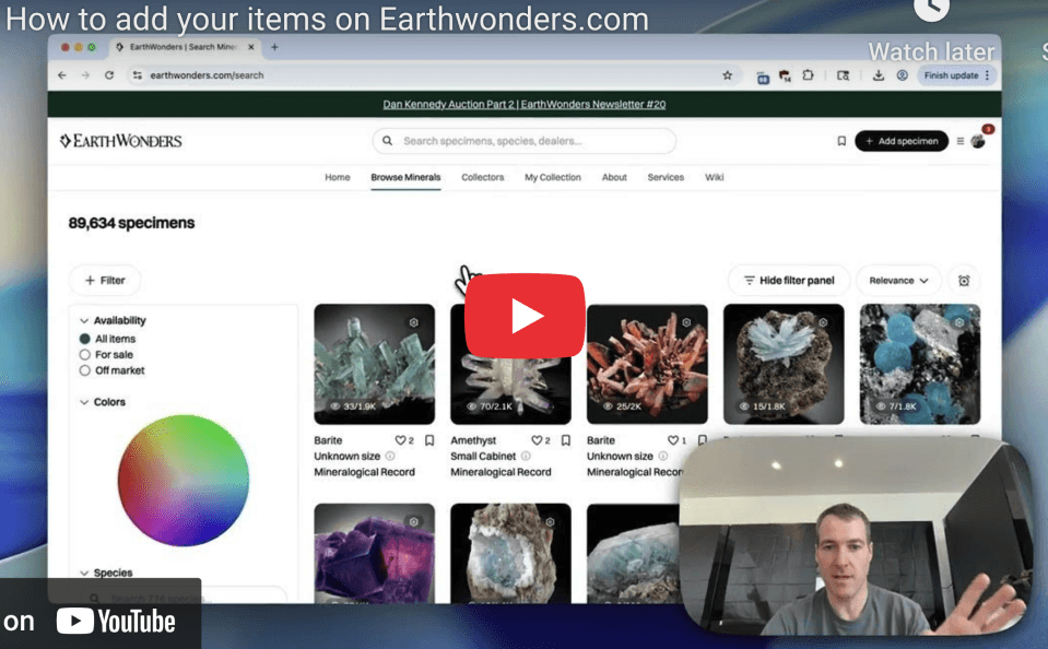 New Wiki, New Collections | Earthwonders Newsletter #21