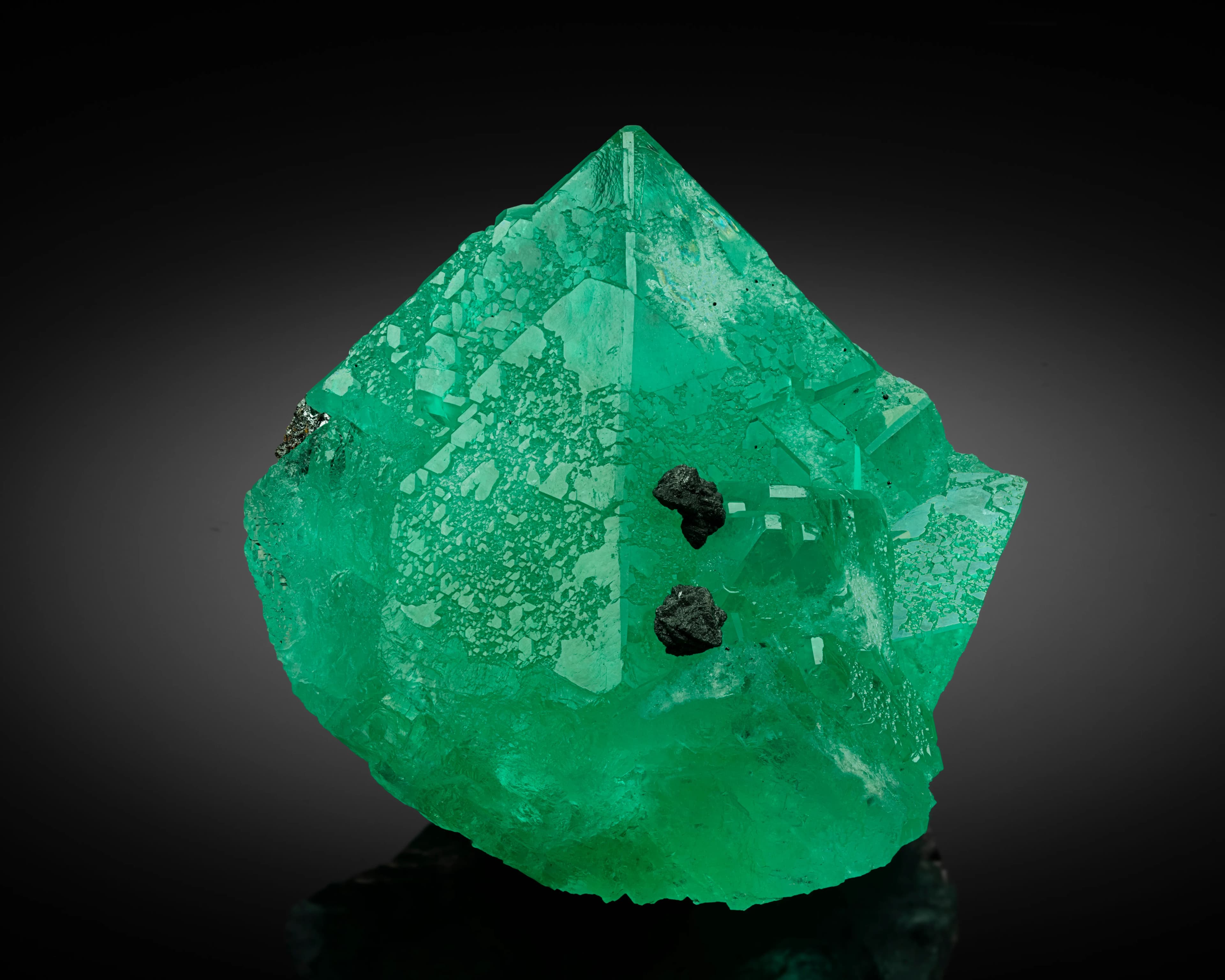 Green Fluorite From Peru
